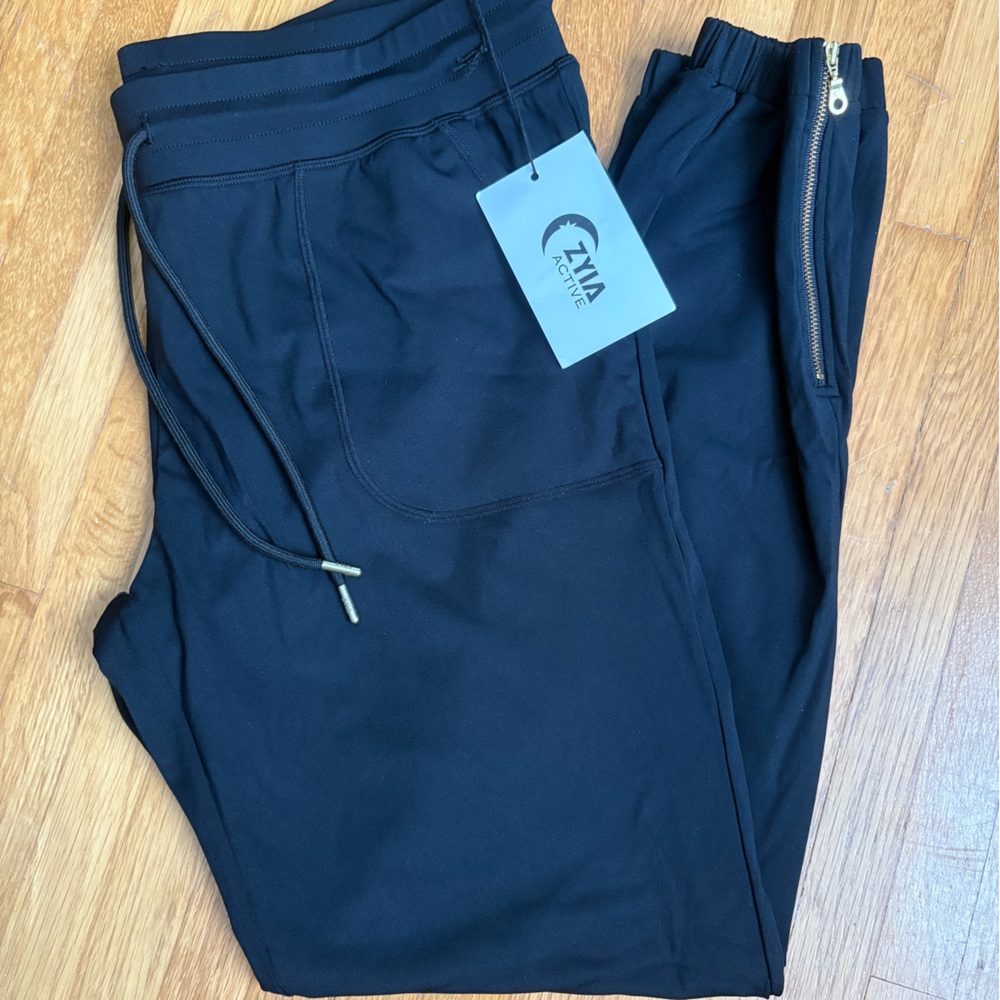 ZYIA Black Joggers